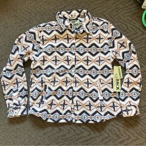 NWT Outback Trading Co Aztec Southwest Shacket